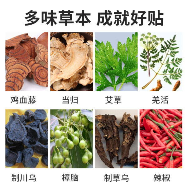 南京同仁堂三七贴 艾叶膝盖贴 - Image 3
